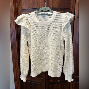 White/Ivory Loft Sweater